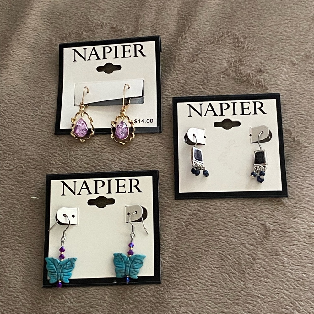 Napier, Three Pairs of Gorgeous New Earrings